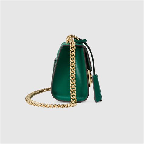 padlock gucci signature shoulder bag green|authentic Gucci padlock bag.